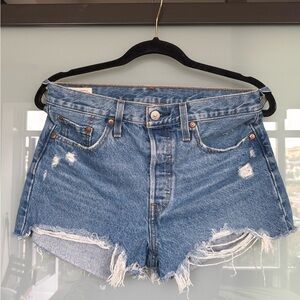 Levi Cutoff Denim Shorts